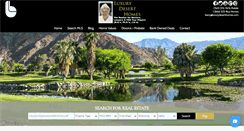 Desktop Screenshot of luxurydeserthomes.com